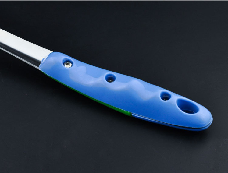 Factory direct sales of non-magnetic 1.2mm smiling face spatula and spoons, anti-scalding kitchenware, two-piece cooking spatula and spoons Item Picture