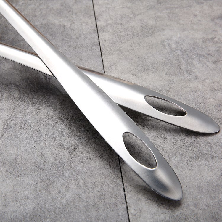 Stainless steel non-magnetic soup shell strainer, bare body, long handle, kitchen household porridge spoon, hot pot buffet, restaurant, online merchant gift Item Picture