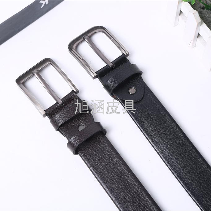 Men's belt buckle casual belt formal wear versatile teenagers belt Microfiber belt scratch resistant