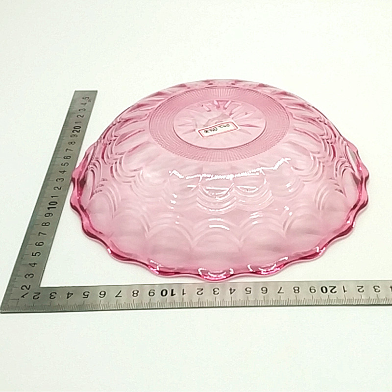 Sunshine Department Store 701 Transparent fruit plate, fruit basket, fruit basin, pastry plate, melon and fruit basket Item Picture