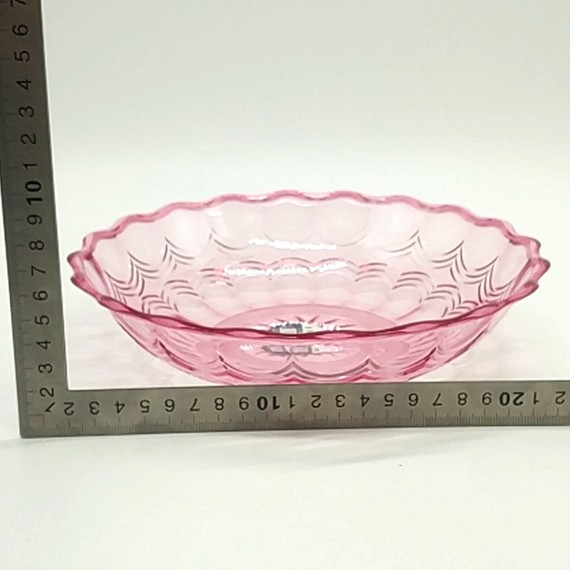 Sunshine Department Store 701 Transparent fruit plate, fruit basket, fruit basin, pastry plate, melon and fruit basket Application Scenario