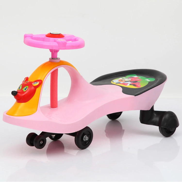 Children's twisty car, 1-3 years old, four-wheel non-silent universal wheel sliding car, swing car, free gift and promotional items wholesale details Picture