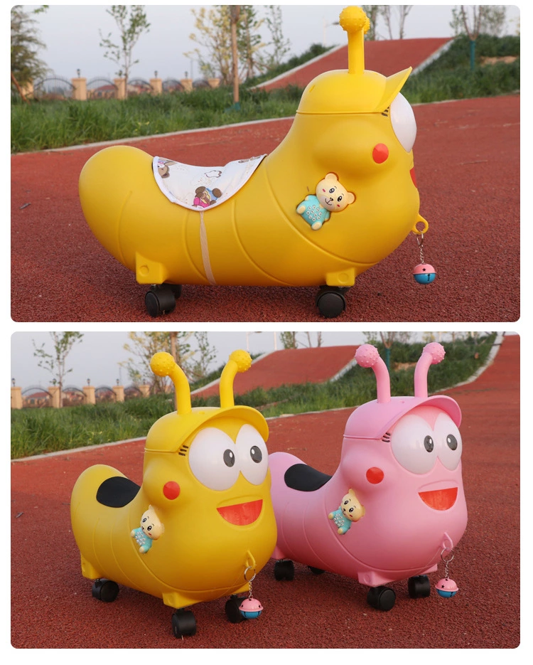 Little bee, hilarious bug, children's roller coaster, four-wheel twist car, Yo-yo car, baby and mother store gift, toy car details Picture