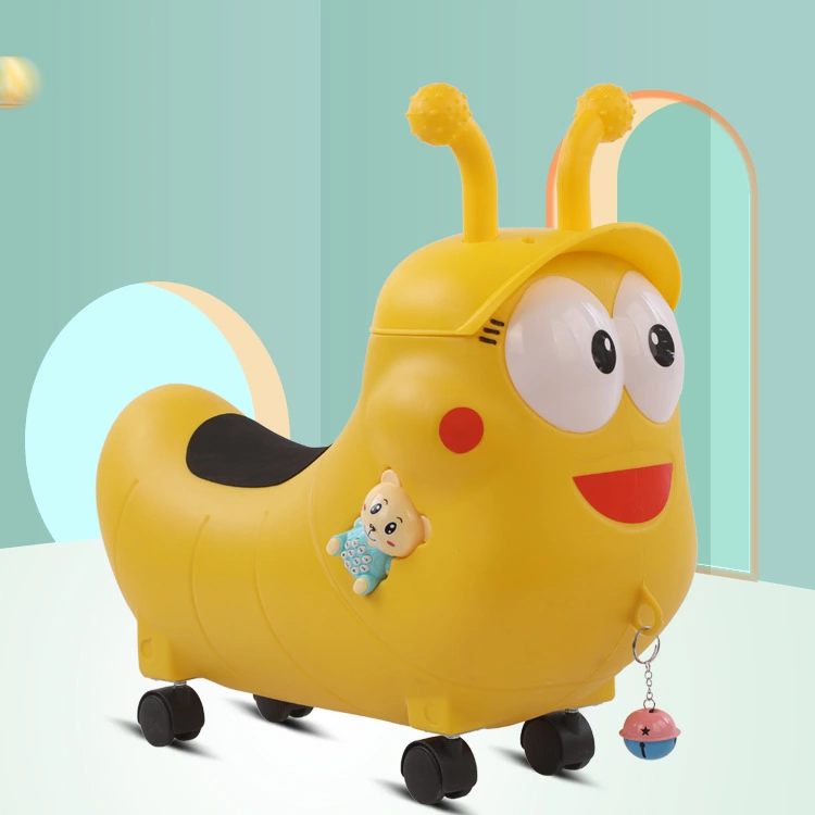Little bee, hilarious bug, children's roller coaster, four-wheel twist car, Yo-yo car, baby and mother store gift, toy car Specification drawing