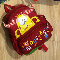 School bag cartoon spray picture light school bag