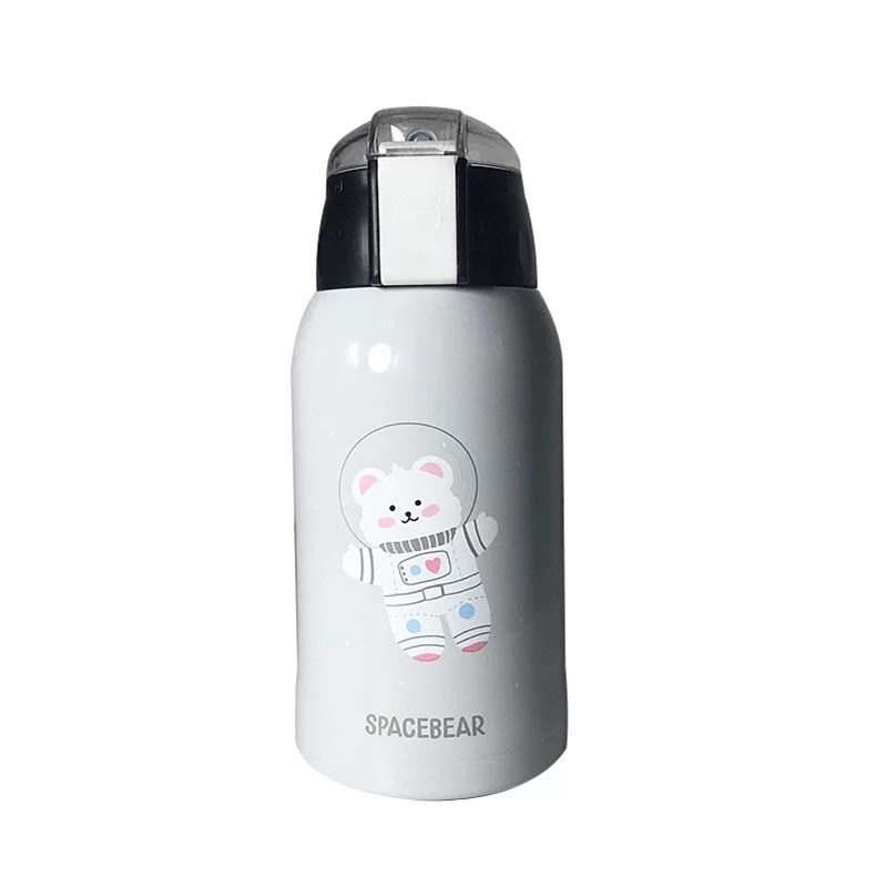 316 Smart Thermos Cup Temperature Display Straw Cup Large Capacity Water Cup Children's Cartoon Cup Can Be Customized Hair Item Picture