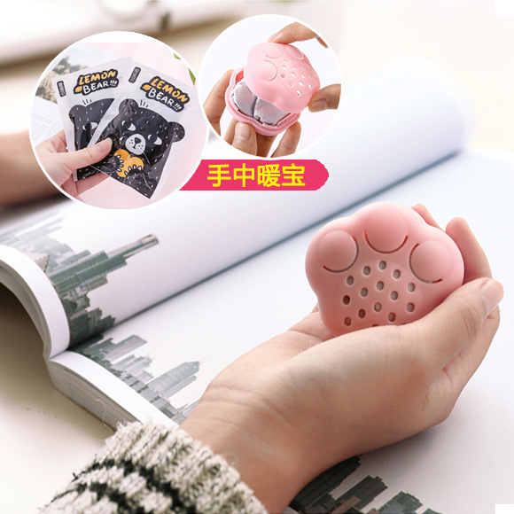 Bear Paw Warm egg Warm hand warm egg warm patch Replace core warm baby patch winter mini warm hand treasure patch thumbnail