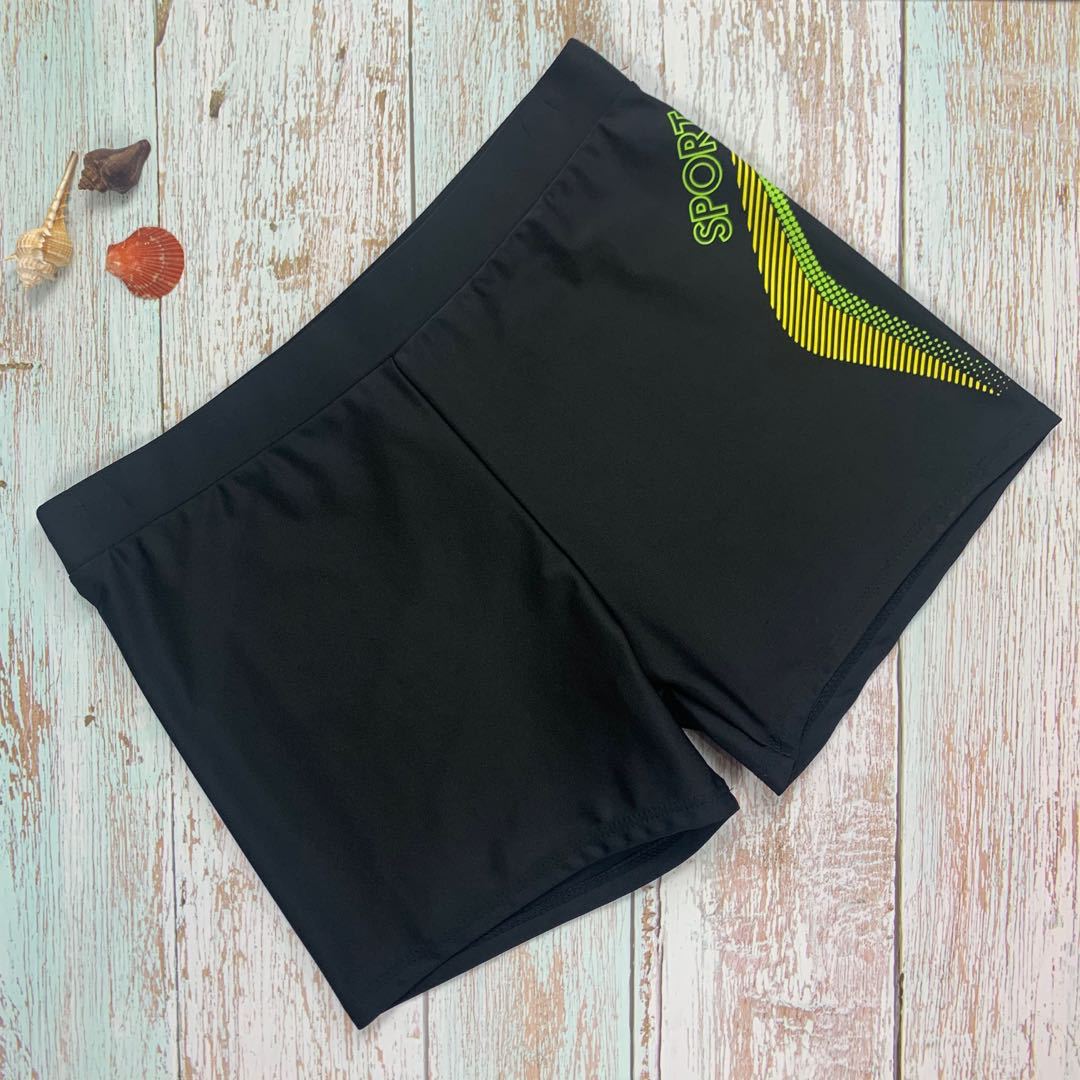 Factory new male swimming trunks flat Angle adult male swimming trunks plus fat man swimming trunks men wide waist swimming trunks