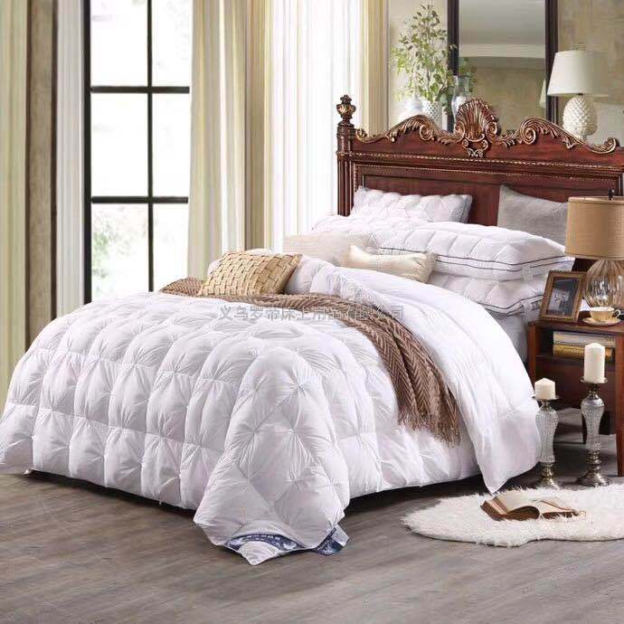 五星级酒店羽绒被95白鹅绒冬被鸭绒被子被芯单人双人加厚保暖冬季