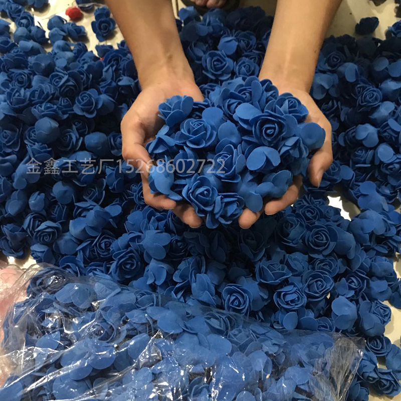 玫瑰/香皂花花头/花熊/仿真花/人造花细节图