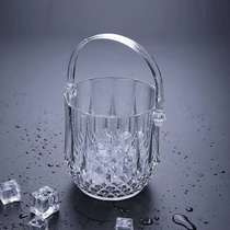 Clear plastic bucket Ice bucket