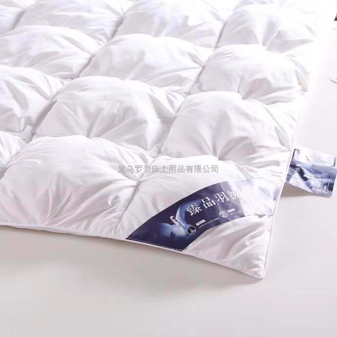 Five-star hotel down quilt, 95 white goose down winter quilt, duck down quilt core, single and double thickened, warm winter Item Picture