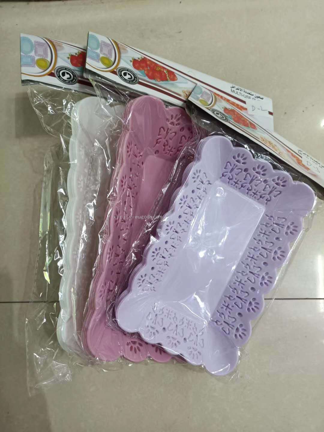 New plastic fruit platter Item Picture