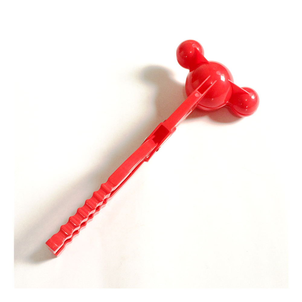 Three snowball clamps, cute Mickey Mouse's first plastic snow clamp, made of PP eco-friendly and odorless material, low price Item Picture
