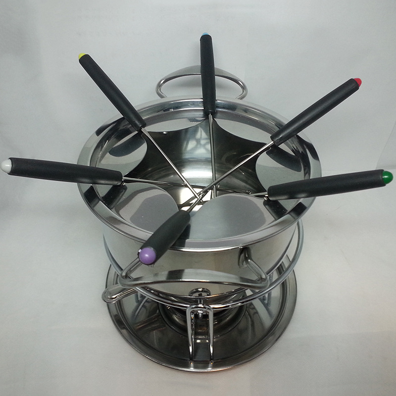 Stainless steel chocolate pot, heating and melting pot, kitchen household butter, cheese, water bath melting bowl, baking tools details Picture