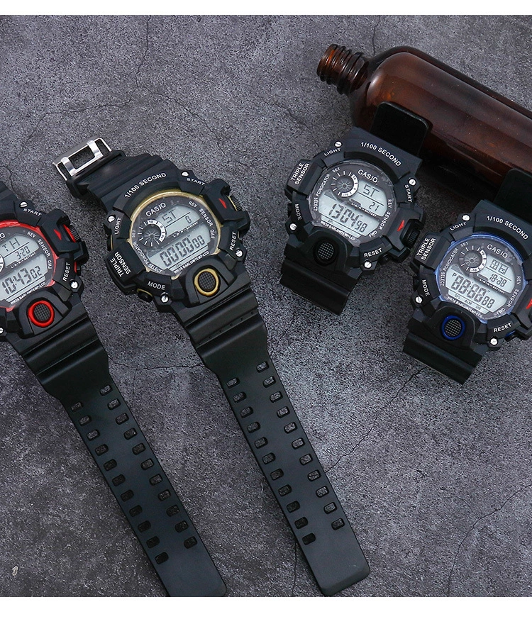 New best-selling watches, electronic watches, student led electronic watches, outdoor waterproof multi-functional men's watches wholesale details Picture