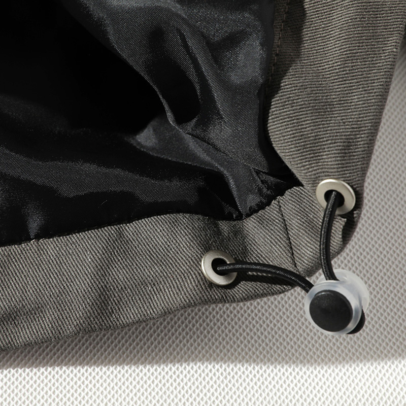 Urban men's wear: New Spring and autumn Hong Kong-style ins stand-up collar loose jackets for men, multi-pocket casual jackets for men Specification image