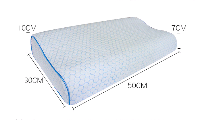 Factory direct sales of memory foam pillows for cervical vertebrae protection, slow rebound wave pillows, bestsellers on Amazon Japan Item Picture