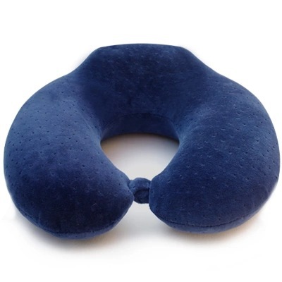 Thai natural latex U-shaped neck protection pillow, U-shaped cervical spine health care, airplane travel neck, midday nap prone sleeping pillow, U-pillow