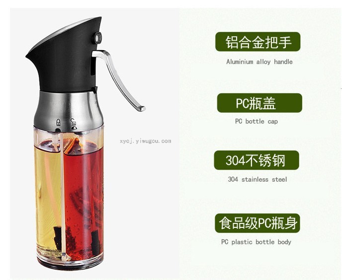 The segmented oil spray bottle is a spray oil can details Picture