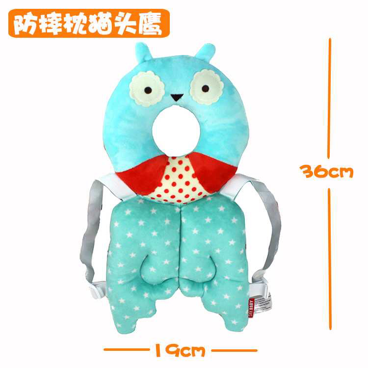 Baby head protection pad, infant and toddler walking head pillow, children's head anti-collision pad, back strap anti-drop head cap details Picture