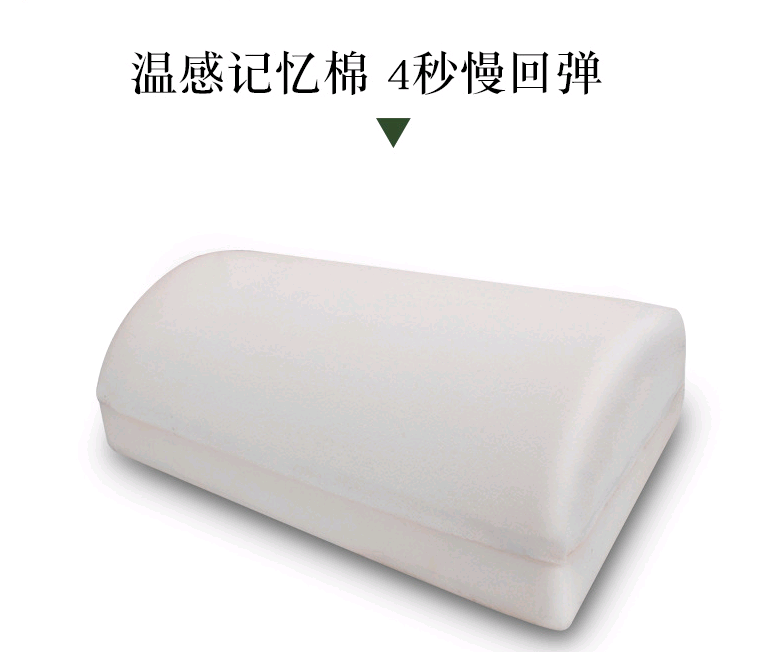 Cross-border customized slow-rebound leg pads, semi-circular height-increasing massage and shaping rest foot pads, pregnant women's foot pillows, side sleeping knee pillows Item Picture