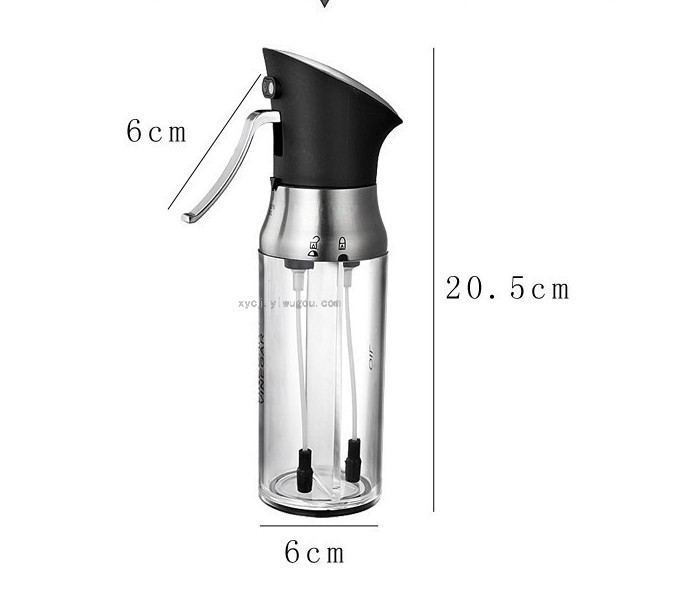 The segmented oil spray bottle is a spray oil can Item Picture