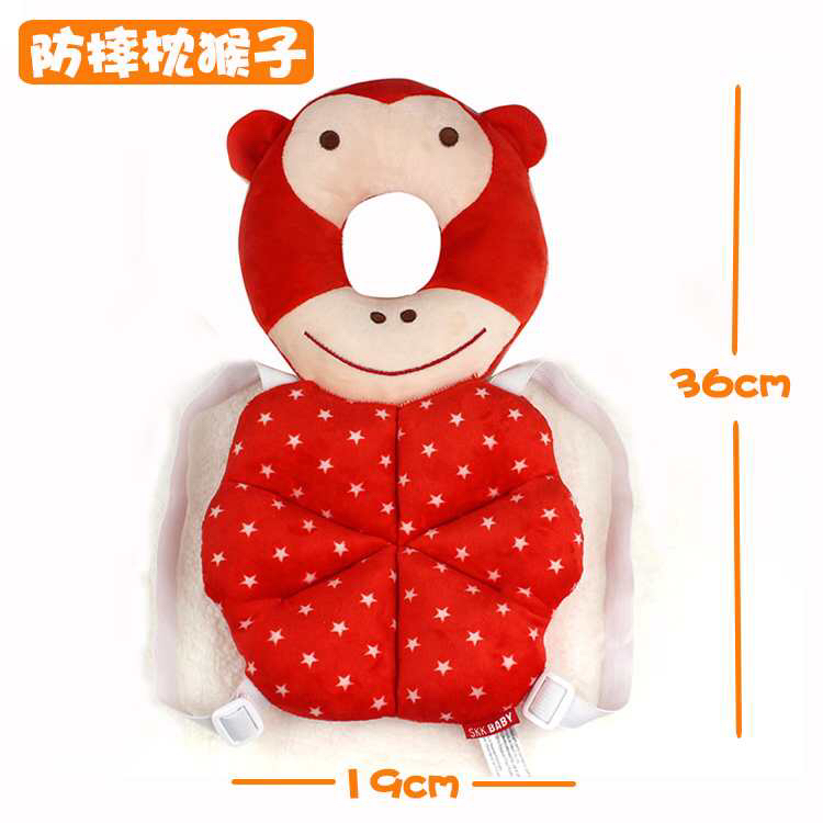 Baby head protection pad, infant and toddler walking head pillow, children's head anti-collision pad, back strap anti-drop head cap Application Scenario