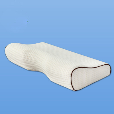Factory wholesale butterfly-shaped memory pillows, processed neck-protecting slow-rebound space memory foam pillows, cervical health pillow core pillows
