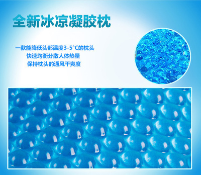 Cervical protruding pillow, bamboo charcoal silicone anti-snoring, anti-snoring slow rebound memory pillow, pillow core, cervical vertebrae protective gel pillow Item Picture