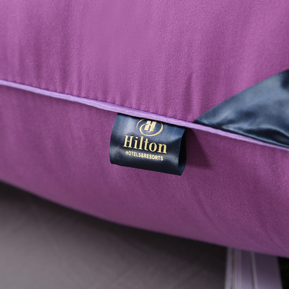 Hilton Hotel pillows come in a variety of colors to choose from, including high, medium and low hotel pillow cores and single dormitory neck protection gift pillows Specification image