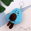 Korean Card Tong ins plush coin purse, cute and girlish avocado pendant coin purse, student coin case Specification image