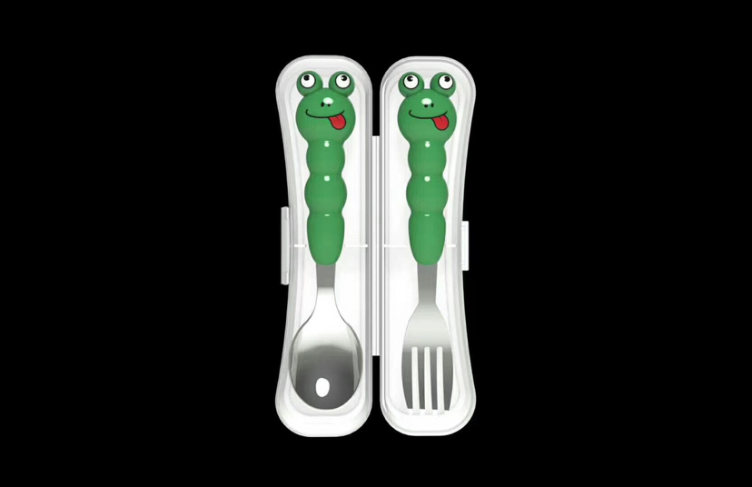 مجموعة ملعقة من الفولاذ المقاوم للصدأ للأطفال Item Picture
