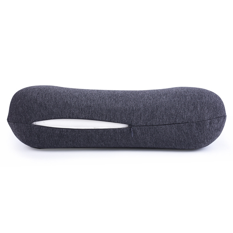 All-cotton solid-color memory foam backrest, lumbar support cushion, seat lumbar pillow Specification image