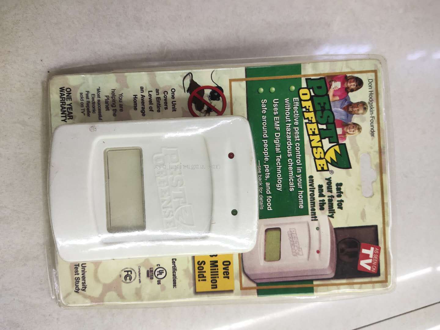 Electronic wave mouse repeller
