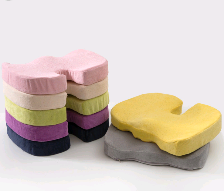 Memory cotton chair cushion students summer breathable office long seat cushion butt hemorrhoids pregnant women butt seat cushion
