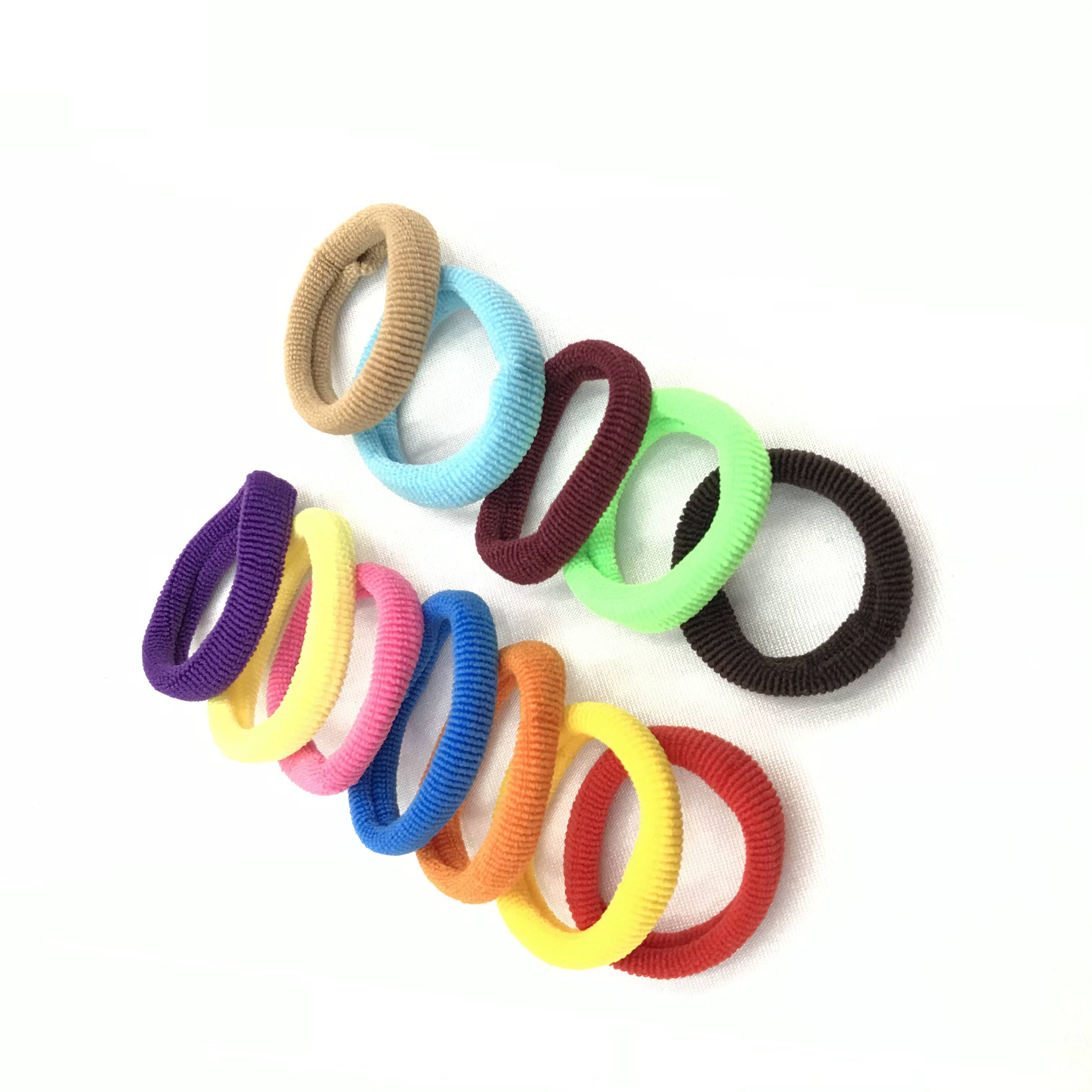 Manufacturers direct low elastic silk plate rubber band hair circle