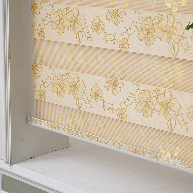 Free punching shading jacquard soft gauze curtain kitchen living room bedroom toilet waterproof balcony blinds wholesale Application Scenario
