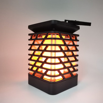Flame lights Solar charging lawn lights Solar wall lights hook lights Outdoor lights