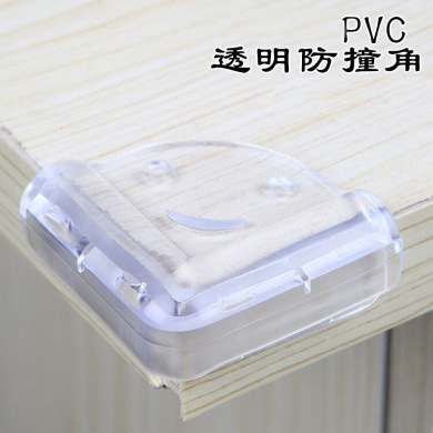 Sunshine Department Store Home Safety Protection anti-collision corner guards, right-angle smiling table corners, high transparency silicone corner guards details Picture