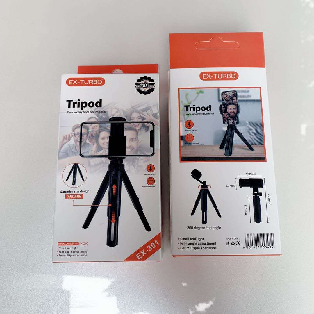 自拍直播三角架手机桌面直播三脚支架自拍杆抖音支架网红拍摄支架