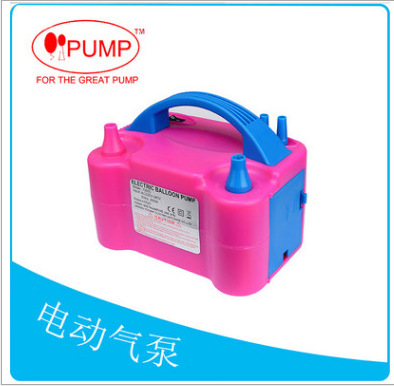 Electric air pump, balloon double-hole air filling pump, electric air filling machine, balloon filling tool, wholesale balloon inflation Specification image