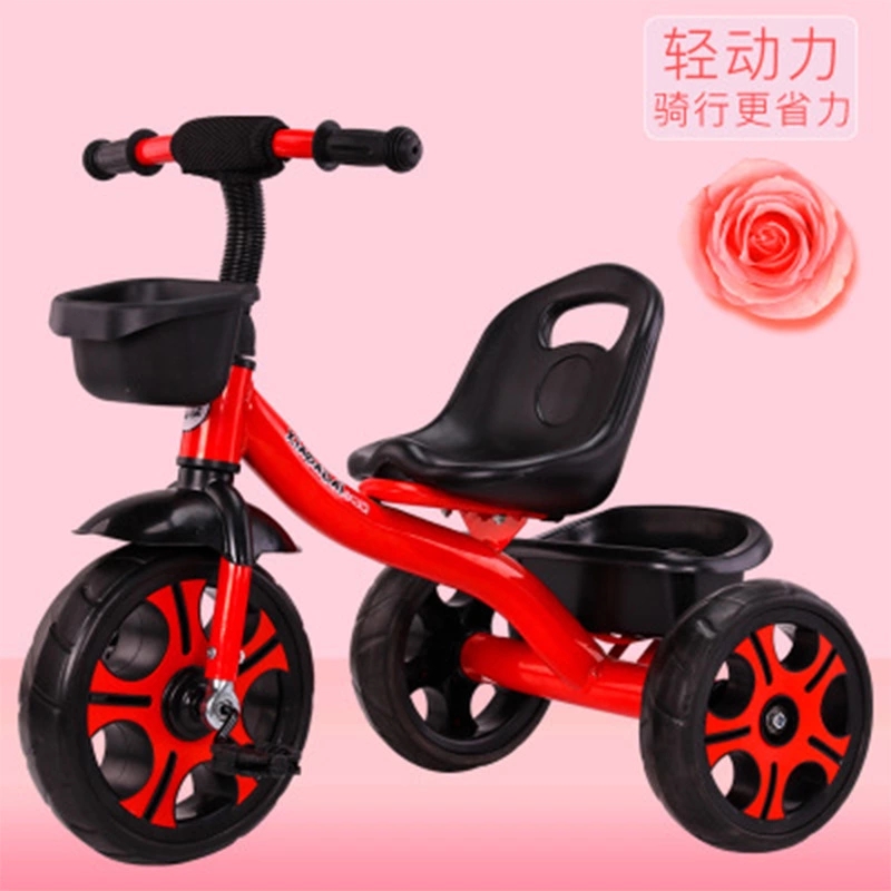 Factory wholesale children's tricycles, bicycles, tricycles for children aged 2 to 5, children's tricycles, anti-rollover pedals Specification drawing