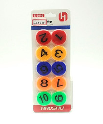 Sunshine department store S-3010 office 3CM digital color magnetic nail. Magnetic buckle. Magnet