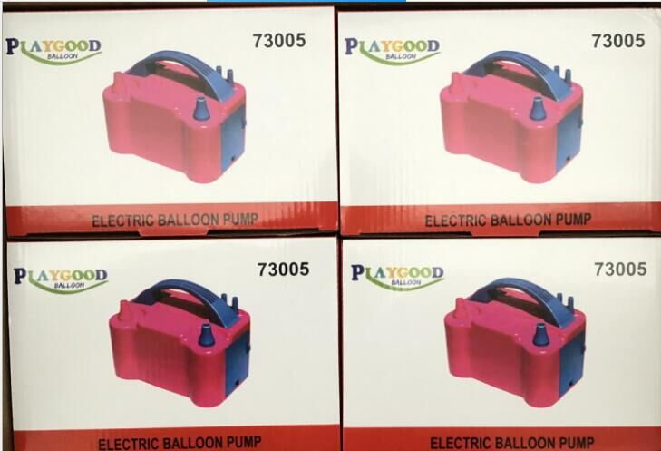 Electric air pump, balloon double-hole air filling pump, electric air filling machine, balloon filling tool, wholesale balloon inflation Item Picture