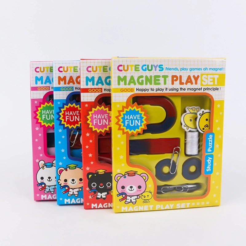 Wholesale magnet sets, physics experiment teaching AIDS, U-shaped magnets, early education toys for students, ring-shaped magnets, combination stationery Item Picture