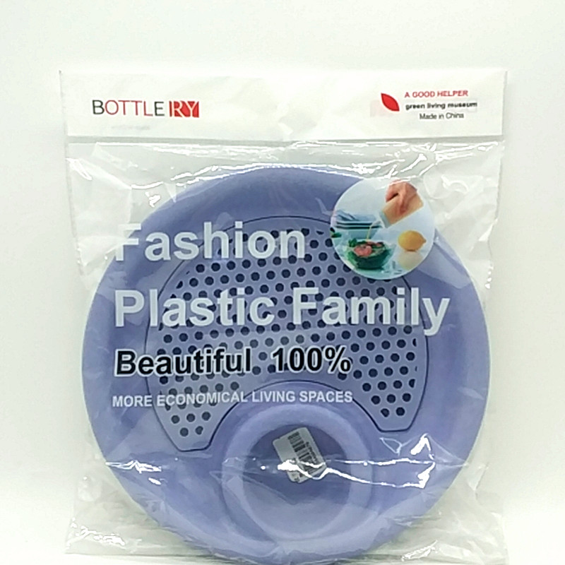 Sunshine Department Store's creative plastic dumpling plate, double-layer draining plate with vinegar dish, dumpling plate