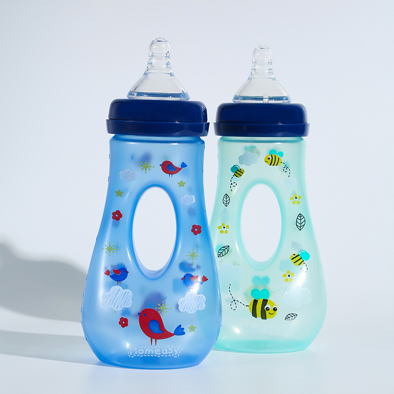 卡通奶瓶pp耐摔婴儿防胀气宝宝新生儿奶瓶耐摔