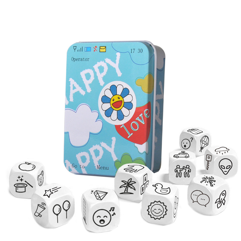 Novel toy "Blade" card, Story Dice, Little Q ", a board game for improving language skills, is available for wholesale in stock and customization details Picture