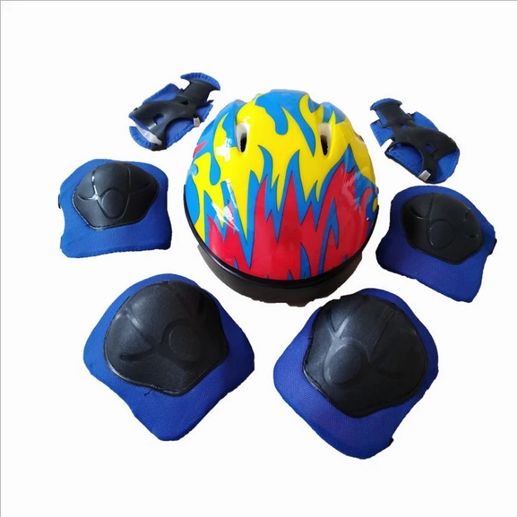 Wholesale of children's knee, wrist and elbow pads, protective gear, baby anti-fall sports balance wheels, roller skates and helmets Specification drawing